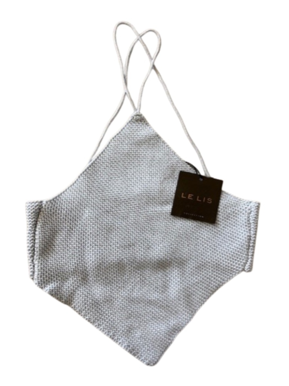 Le Lis Collection Lindsay Knit Halter Tank | Light Blue | Size S | Never Worn